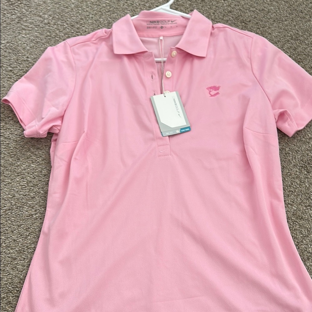 Nike Pink Polo Shirt for Women
